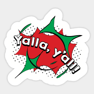 Yalla! Sticker